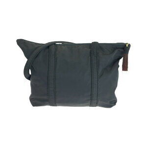 Prada Tessuto logo black bag tote nylon embroidered